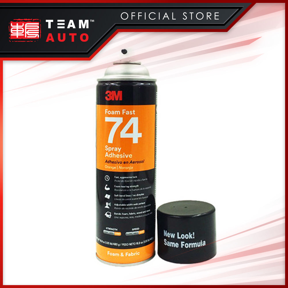 3M™ Foam and Fabric Spray Adhesive 24, Orange, 16 fl oz Can (Net