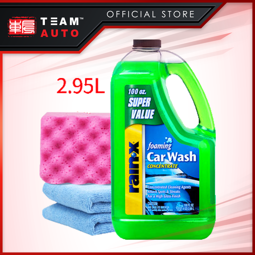 TAP15645 Rain-X giant high foam car wash powerful stain removal foam w –  TEAM AUTO